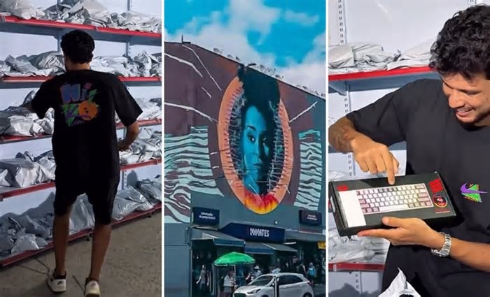 Pacote misterioso? Loja em BH oferece kit surpresa por R$ 50 que pode ter celular e videogame