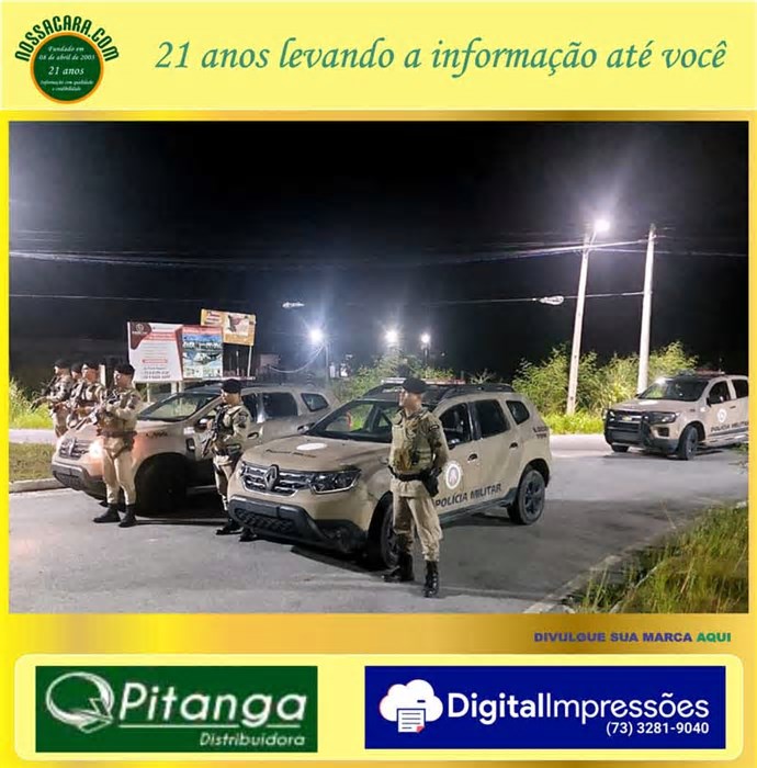 PMBA registra queda nos crimes violentos em Porto Seguro e Belmonte