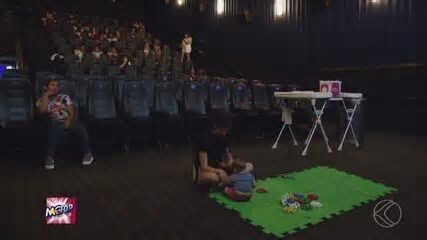 Mogi das Cruzes tem sessões de cinema para famílias com bebês