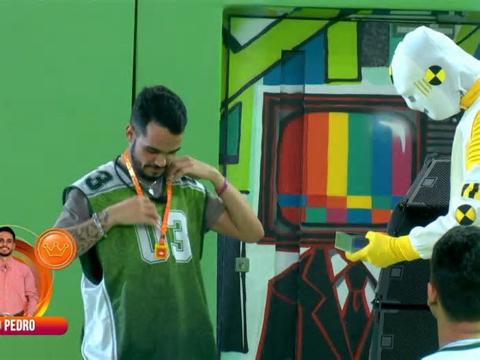 João Pedro conquista o Líder e está no Top 5; Diego, Vitória e Renata estão no Paredão