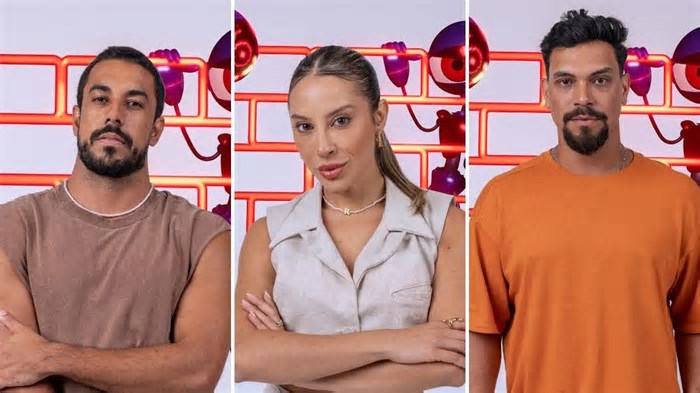 Quem sai do 'BBB 25' entre Maike, Renata e Vinícius? Vote na enquete e veja parcial