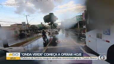 Bom Dia GO. Prefeitura de Goiânia inaugura obras na Marginal Cascavel e na Castelo Branco