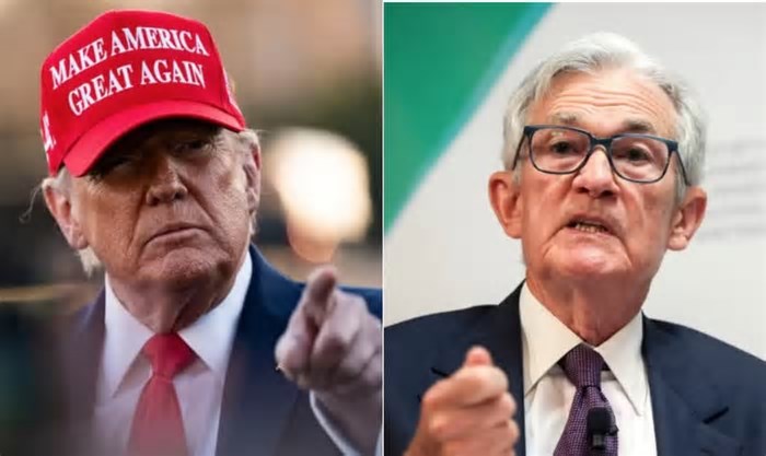 Trump diz que 'EUA estão enriquecendo com as tarifas' e chama presidente do Fed de 'atrasado'
