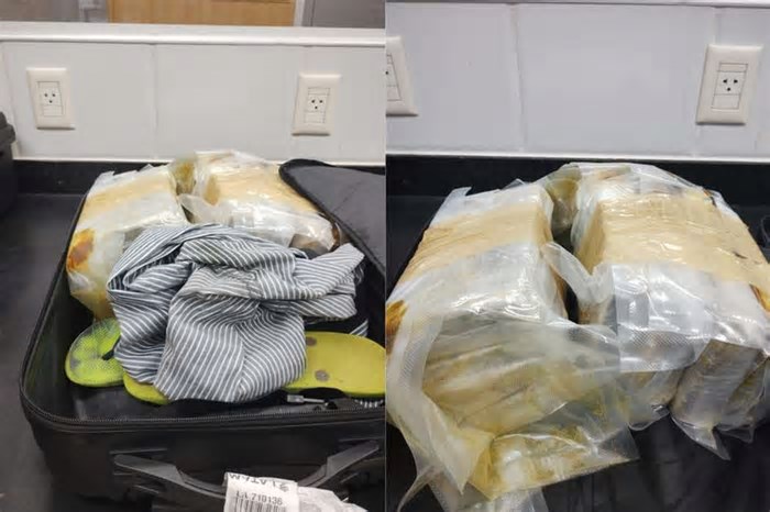 Homem é preso com mais de 7 kg de maconha ao desembarcar no Aeroporto de Fortaleza