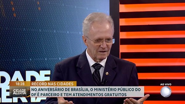 MPDFT oferece atendimento gratuito em edição especial do Record nas Cidades