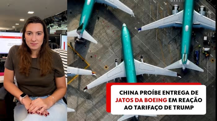 China proíbe entrega de jatos da Boeing em reação ao tarifaço dos EUA