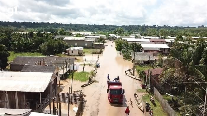 Cheia dos rios no Amazonas não deve superar recorde histórico em Manaus e outros três municípios, aponta SGB