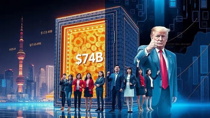 Coreanos batem recorde com US$ 73,4 bilhões em criptomoedas após impulso de Trump