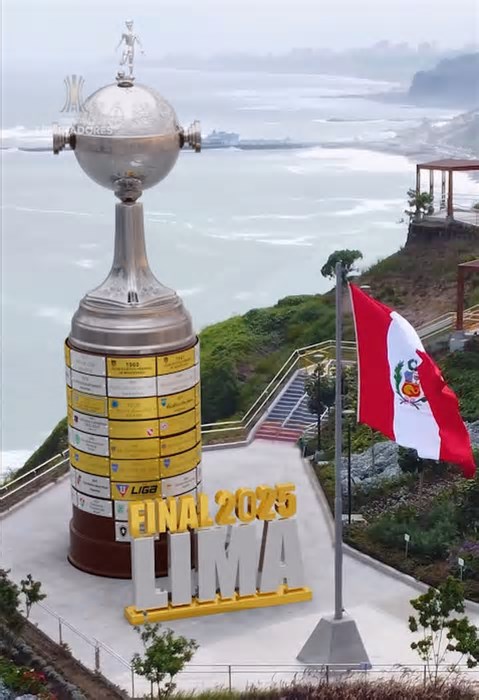 Conmebol anuncia Lima como sede da final da Libertadores 2025