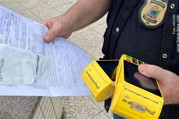 Operação Ponto de Venda da Sefaz-Ba flagra empresa sem inscrição estadual e com máquinas de cartão irregulares em Salvador