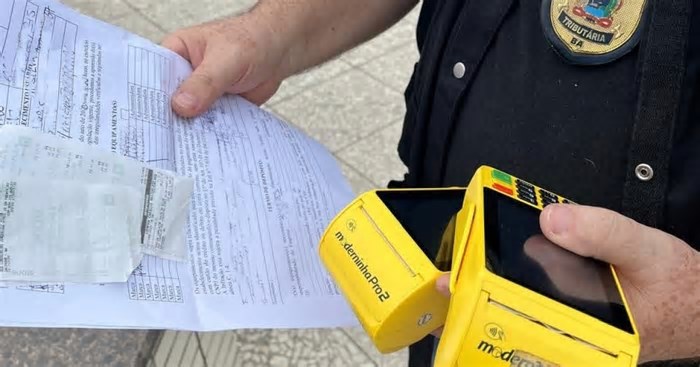 Operação da Sefaz-Ba identifica empresa funcionando sem CNPJ e utilizando maquininhas irregulares
