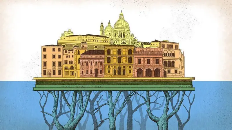 O sistema que impede Veneza de afundar há mais de 1.600 anos