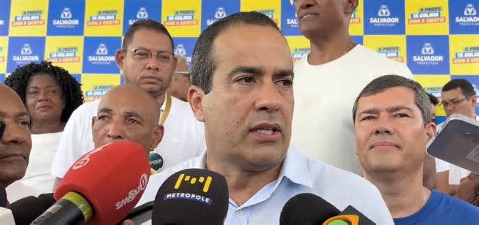 Nova orla de Salvador vai atrair bares e restaurantes, diz Bruno Reis em assinatura de concessão para obras