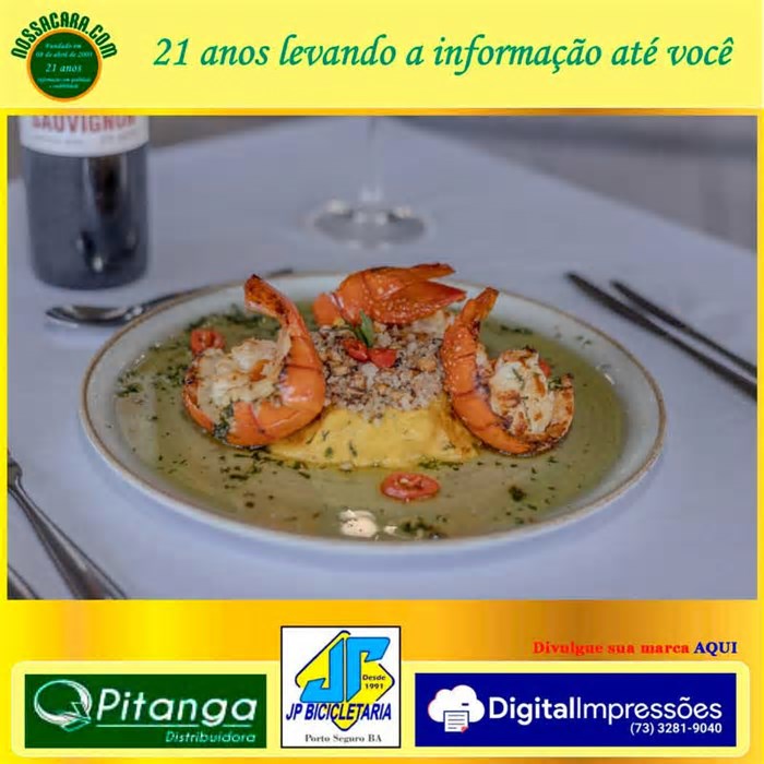 Eco Bahia Hotel apresenta “Vatapá de Lagosta” no Festival Raízes de Porto Seguro