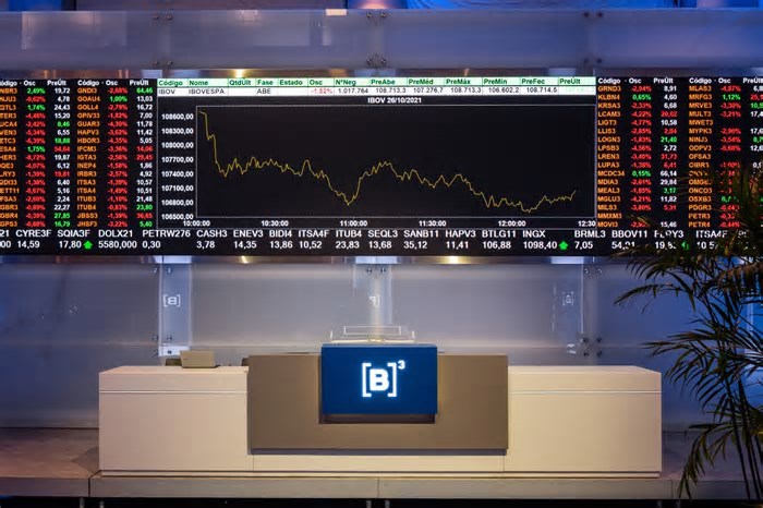 Ibovespa Futuro sobe com atenção a diretores do BC e balanços; tarifas seguem em foco