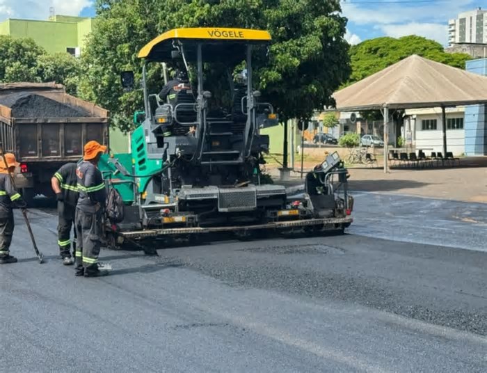 Ruas de acesso serão interditadas para pavimentação asfáltica nesta sexta