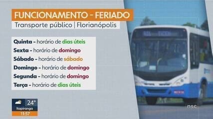 Veja o que abre e fecha no feriadão de Páscoa e Tiradentes em Florianópolis e no estado de SC