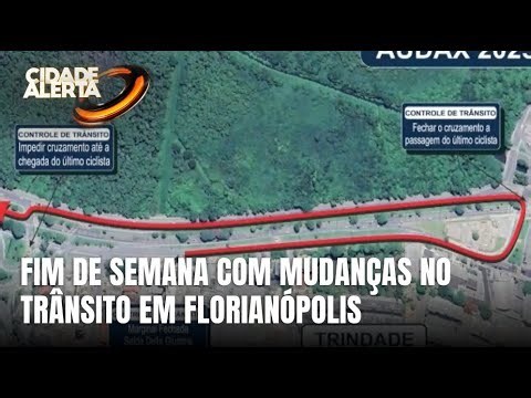 Trânsito será alterado em Florianópolis por eventos esportivos