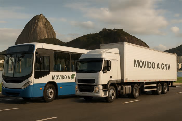 Caminhões e ônibus movidos a GNV — A grande aposta da Naturgy no Rio de Janeiro