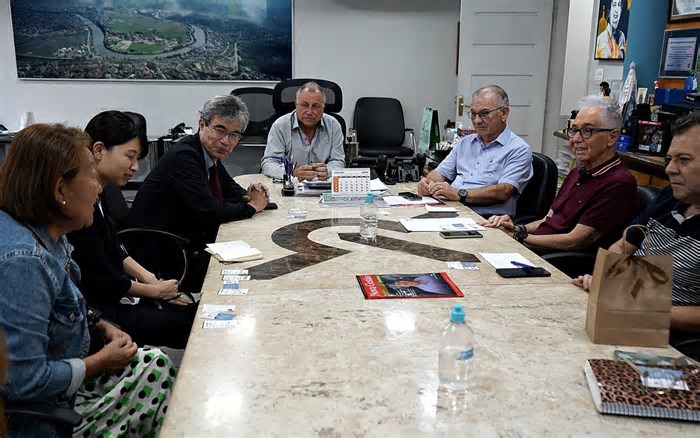 Vice-prefeito de Volta Redonda se reúne com cônsul-geral do Japão no Rio de Janeiro