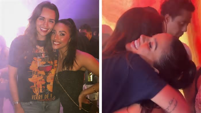 Ex-BBBs Eva Pacheco e Rafa Kalimann se encontram após reality: 