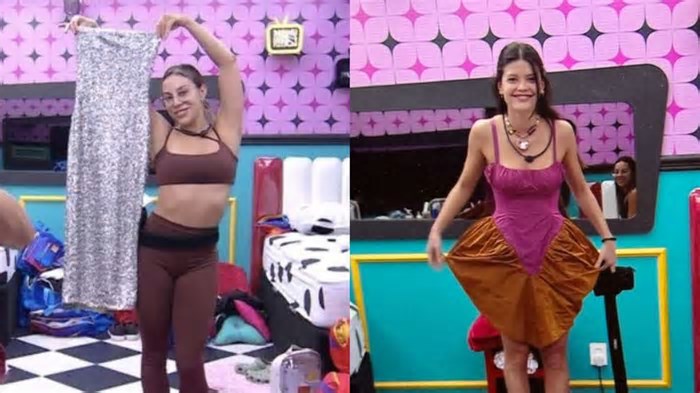 Fãs do BBB 25 brincam com looks de Renata e Vitória na final do reality