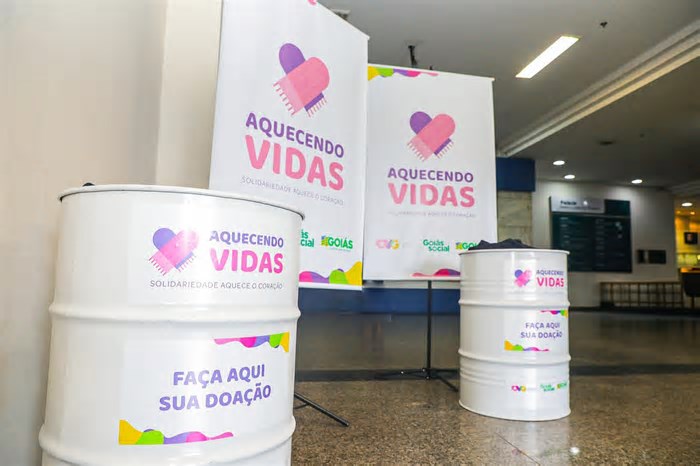 Goiás Social inicia campanha para arrecadar agasalhos e cobertores