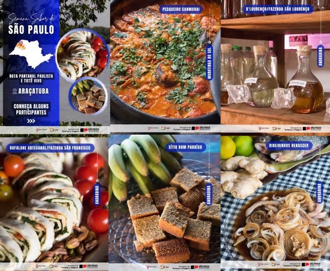 Festival Gastronômico Sabor de São Paulo desembarca em Araçatuba