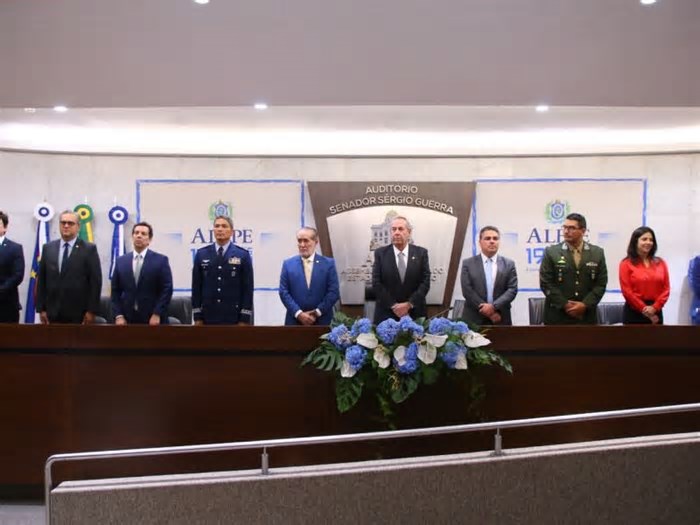 Assembleia Legislativa de Pernambuco celebra 190 anos em sessão solene
