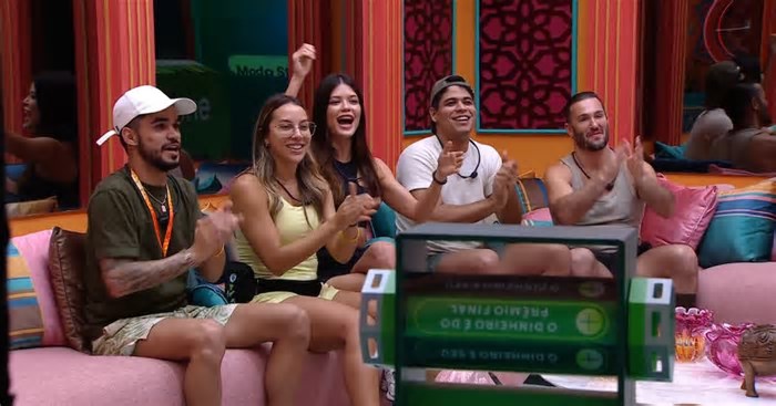 Todos participaram do último Pegar ou Guardar do BBB 25; veja em quanto ficou o prêmio final