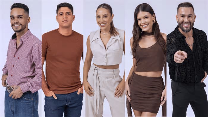 BBB25: relembre trajetória do top 5 que chegou à reta final do reality
