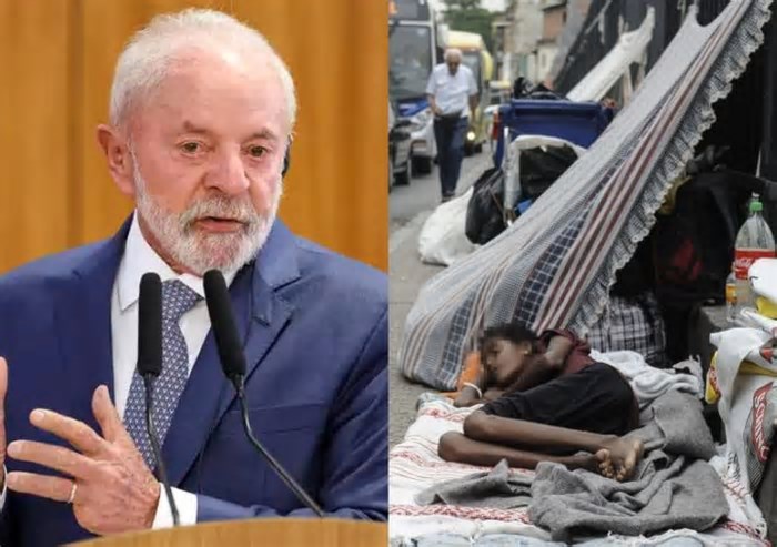 Lula anuncia casas de graça para pessoas em situação de rua