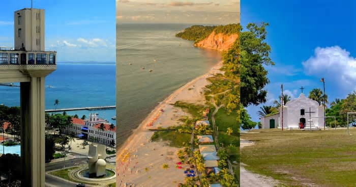Salvador, Morro de São Paulo e Porto Seguro estão entre destinos mais buscados na Bahia para feriadão de 1º de maio