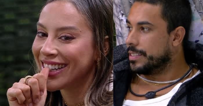 Ele não para! Maike joga charme (de novo) para Renata no 'BBB 25' e se convida para almoço com a 'sogra': 'Vou comer a comida dela'