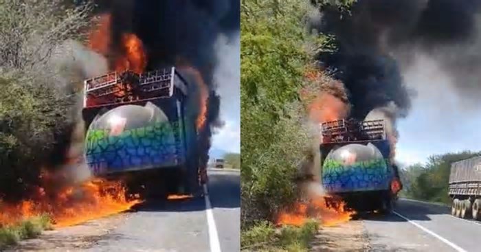 Maior trio do carnaval de Salvador pega fogo e fica parcialmente destruído