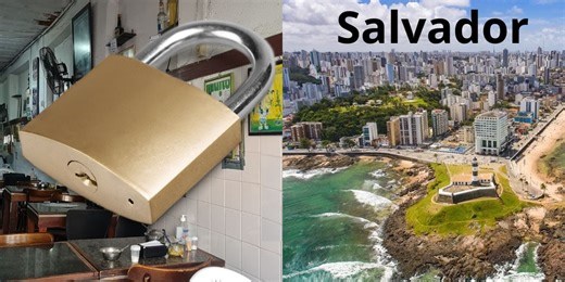 Restaurante n°1 de Salvador fecha após 84 anos (Reprodução: Montagem TV Foco)