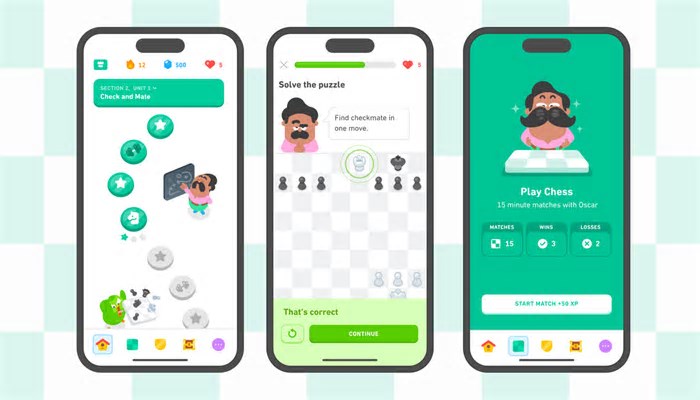 Quer aprender a jogar xadrez ? Duolingo lança curso para iniciantes com desafios on-line