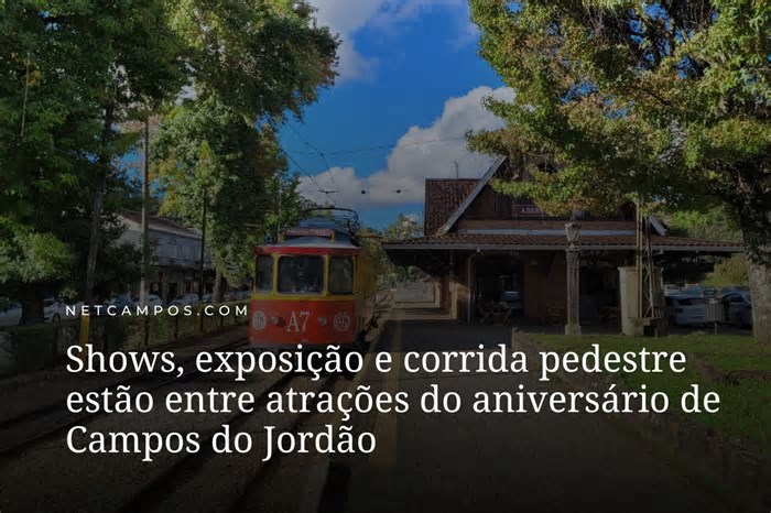 Shows, exposição e corrida pedestre estão entre atrações do aniversário de Campos do Jordão