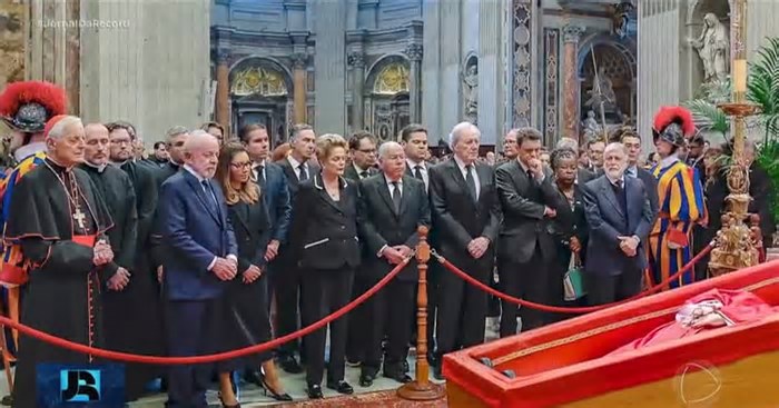 Presidente Lula participa do velório do Papa Francisco no Vaticano