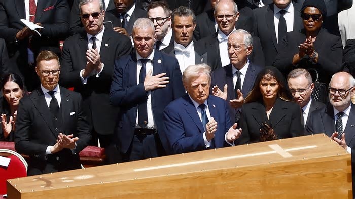 Cinco momentos históricos do funeral do Papa Francisco
