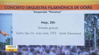 Bom Dia GO. Orquestra Filarmônica de Goiás realiza concerto em Goiânia nesta quinta-feira (17)
