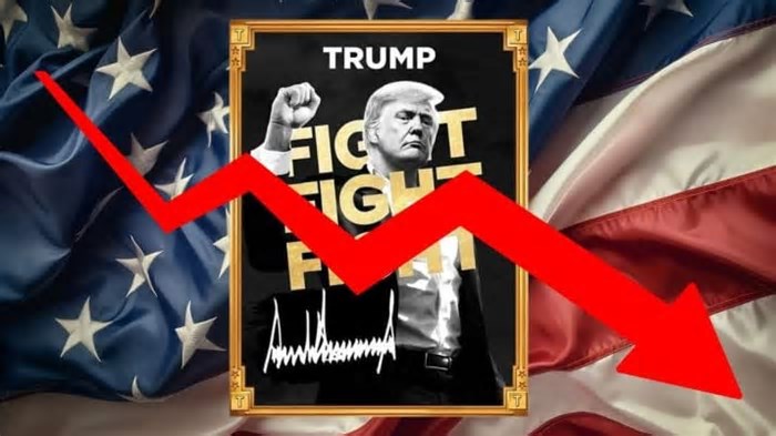 Após tarifas, criptomoeda de Donald Trump cai 16% e atinge seu menor valor desde o lançamento
