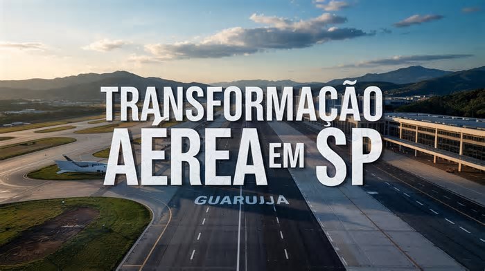 Novo aeroporto em SP já tem pista liberada para voos