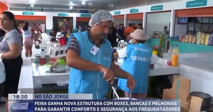 Feira do São Jorge ganha nova estrutura com praça de alimentação e Wi-Fi grátis