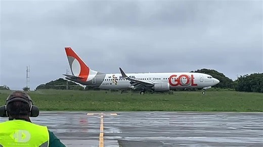 Após dois anos, Gol retoma operações em Fernando de Noronha em voo com mais de 100 passageiros