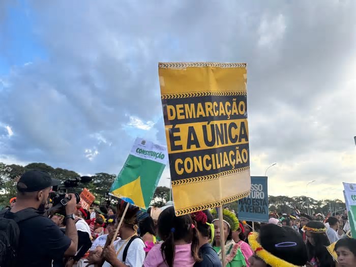 ‘Amaldiçoo essa conciliação’: indígenas pedem derrubada definitiva do Marco Temporal