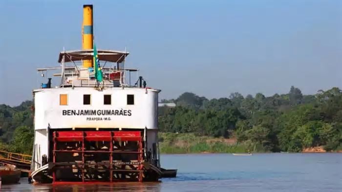 Vapor Benjamim Guimarães foi restaurado e voltará ao Rio São Francisco nos próximos dias