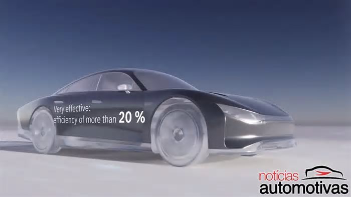 Sol no capô: Mercedes testa tinta solar que pode gerar até 14.000 quilômetros de autonomia por ano, para carros elétricos