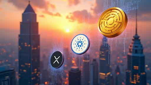 3 Melhores Criptomoedas para Comprar e Manter para um Portfólio Forte: XRP, Minotaurus e ADA