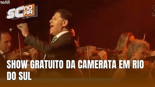Camerata Florianópolis faz show gratuito em Rio do Sul
